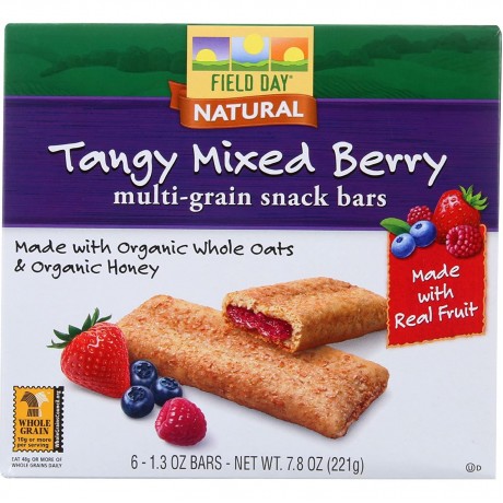 Field Day Snk Bar Mixed Berry (6x7.8OZ )